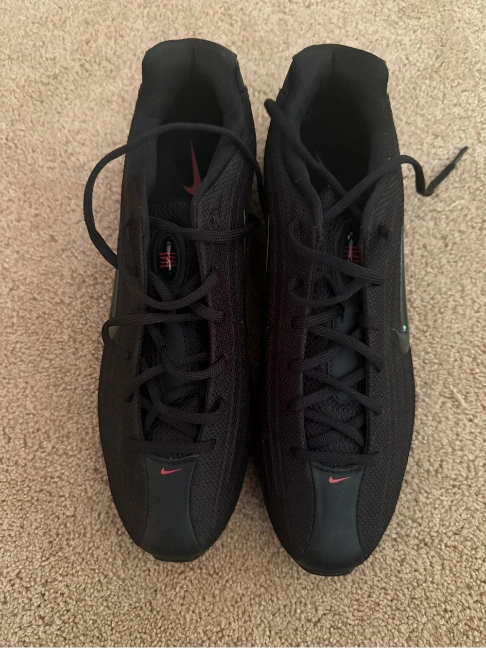 Nike Shox Z Bred Black University Red Womens Sz 11 / 9.5 Mens Shoes Sneakers
